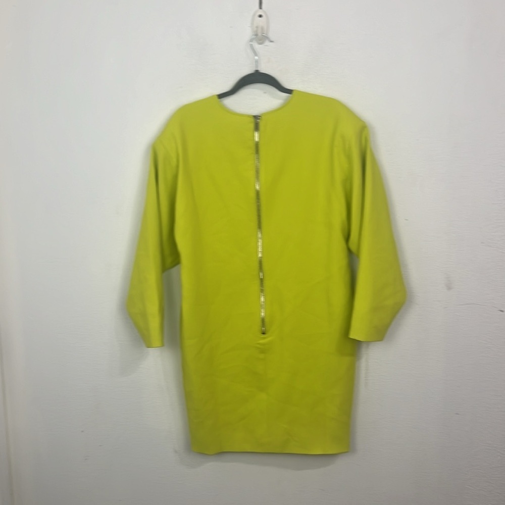 NWOT KAREN MILLEN compact stretch sleeved V neck pencil dress - Picture 5 of 7